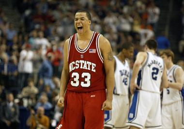 Redshirt freshman Brandon Costner led N.C. State with 30 points in the Wolfpack's 85-80 win over Duke on Thursday night in the St. Pete Times Forum in Tampa, Fla.