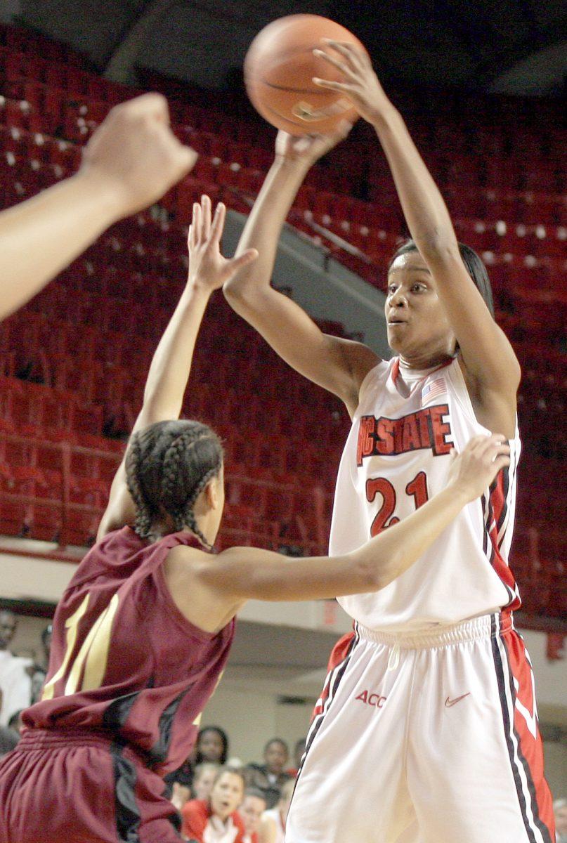 Brittany Strachan scored 12 points in Tuesday night's victory.