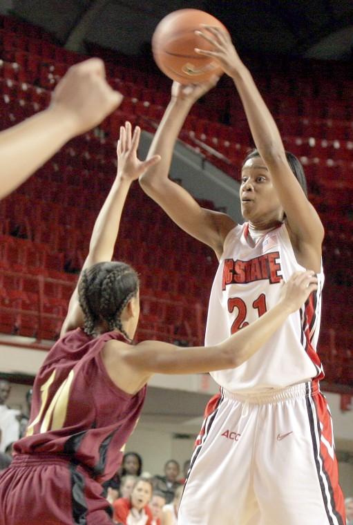 Brittany Strachan scored 12 points in Tuesday night's victory.