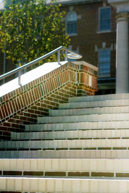 As a frequently traversed area, the 1911 stairs are often used as students pass through the Court of North Carolina to halls such as Winston, Tompkins and Poe.