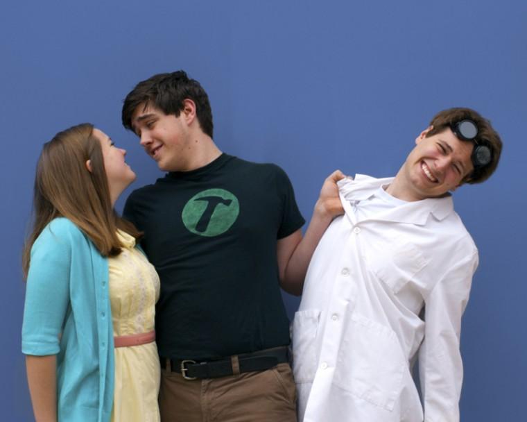 Lizzy Ozamiz, a junior in textile engineering, Andrew Enloe, a freshman in First Year College and Eric Wilbanks, a freshman in Spanish language and literature are all involved in the Student Studio's version of Dr. Horrible's Sing Along Blog. The musical is told from the villain's point of view. The original production was made famous by actor Neil Patrick Harris. Photo courtesy of Robert Steinberg