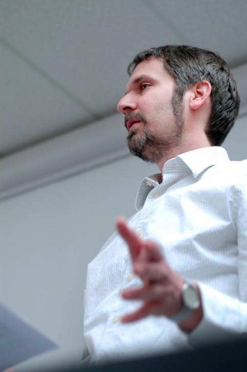 Professor Tom Wallis gives an introduction to the film &#8220;The Most Dangerous Man In America