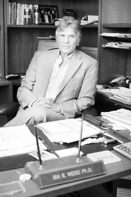 Ira Weiss is dean of the college of management, which is ranked 83rd in the nation for business schools. Photo by Jordan Moore