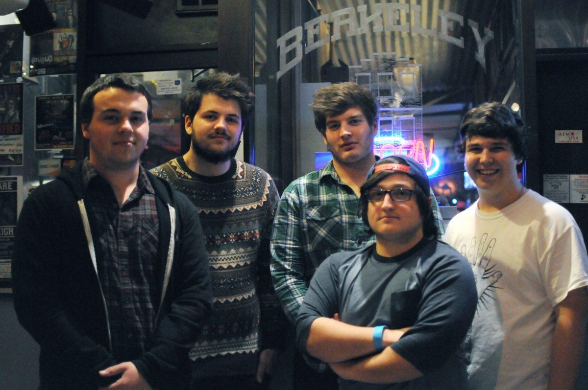 Local hardcore band Idealist at their show at Berkeley Cafe in downtown Raleigh on Jan. 18, 2013. Photo by: Sam O'Brien