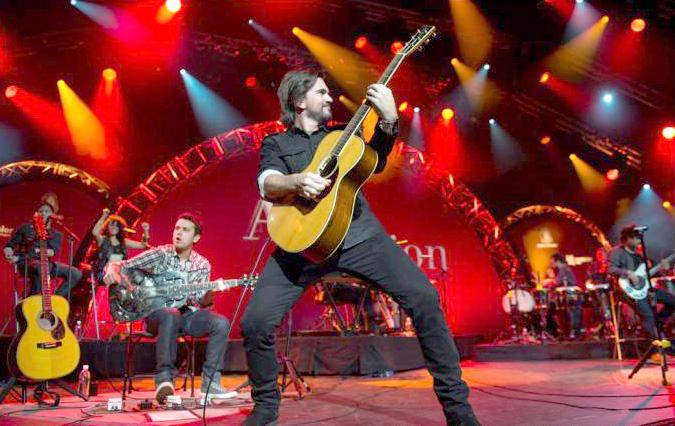 M&#250;sico colombiano Juanes comparte el r&#233;cord de los m&#225;s premios ganada en una noche con Juan Luis Guerra, cantante dominicano.