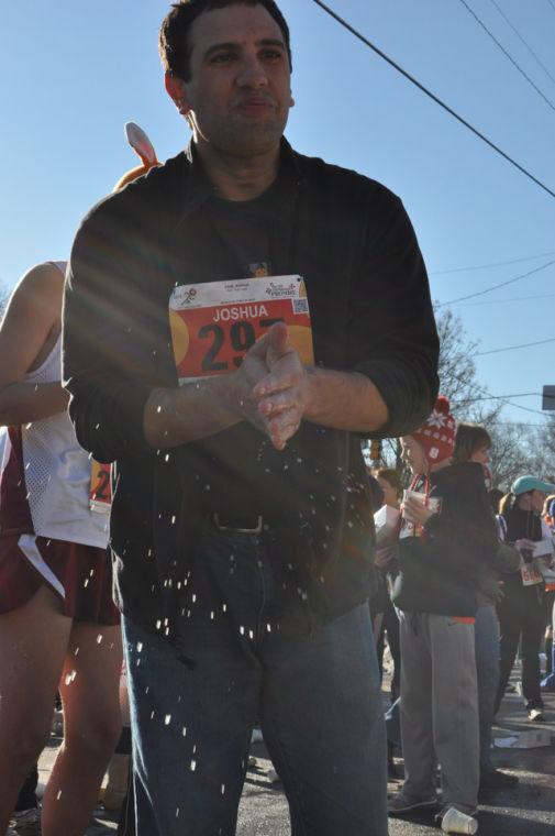The 9th annual running of the Krispy Kreme Challenge took place Saturday, Feb. 9, 2013. All proceeds go to benefit the North Carolina Children's Hospital.