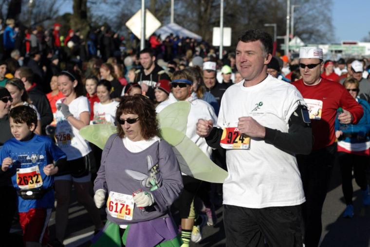 The 9th annual running of the Krispy Kreme Challenge took place Saturday, Feb. 9, 2013. All proceeds go to benefit the North Carolina Children's Hospital.