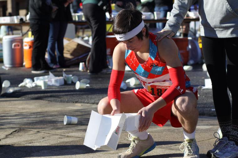 The 9th annual running of the Krispy Kreme Challenge took place Saturday, Feb. 9, 2013. All proceeds go to benefit the North Carolina Children's Hospital.