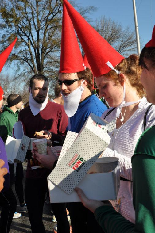 The 9th annual running of the Krispy Kreme Challenge took place Saturday, Feb. 9, 2013. All proceeds go to benefit the North Carolina Children's Hospital.