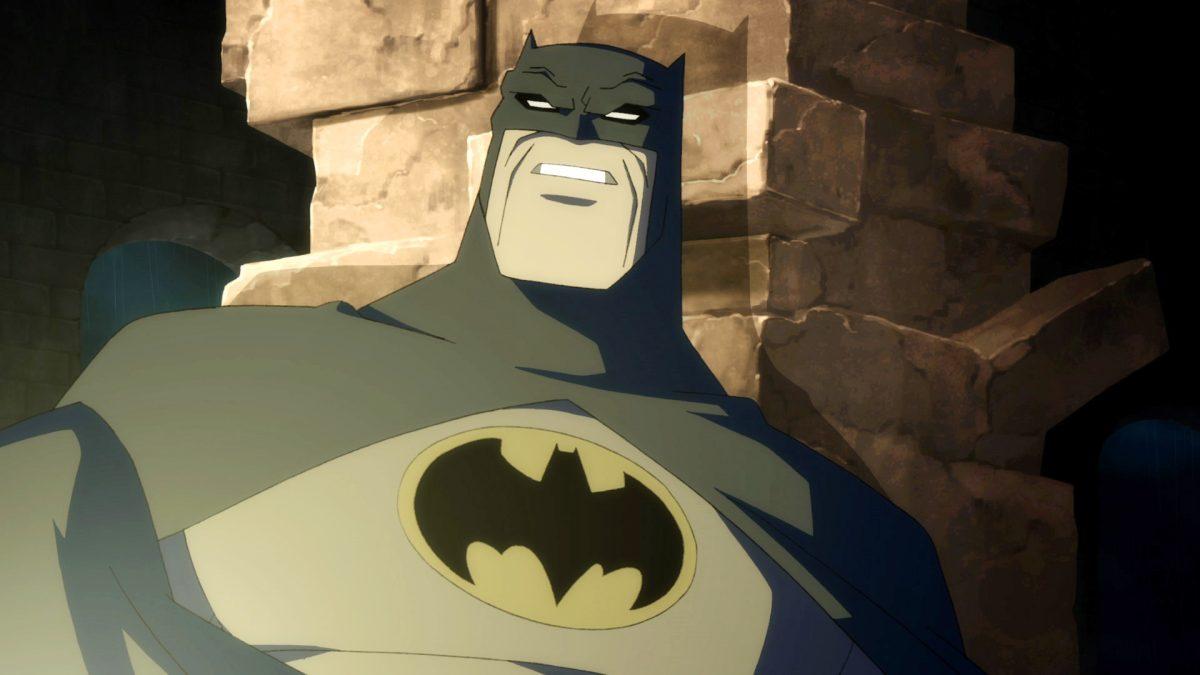In The Dark Knight Returns, an aged Bruce Wayne returns to the role of Batman in order to noce again protect Gotham City