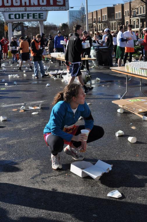 The 9th annual running of the Krispy Kreme Challenge took place Saturday, Feb. 9, 2013. All proceeds go to benefit the North Carolina Children's Hospital.