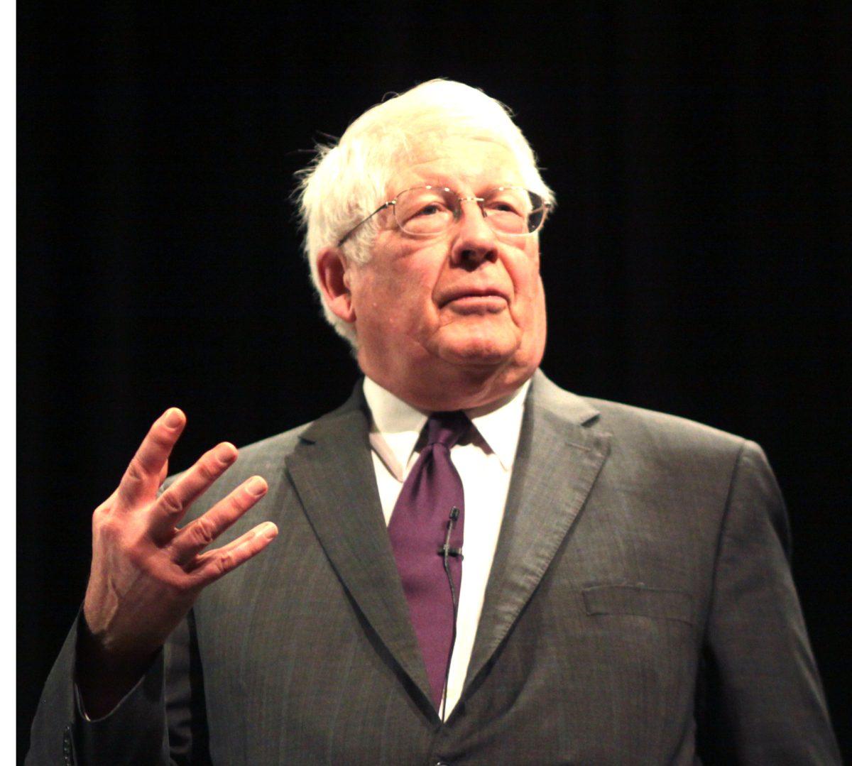 Congressman David Price (D-N.C.), representative for North Carolina's 4th Congressional District, speaks during a town hall meeting in the Kenan Auditorium at William Peace University Monday evening, April 8 2013.