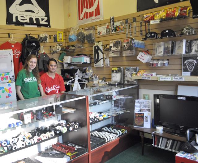 Stephanie Campbell, a 2012 alumnus in Parks, Recreation and Tourism Management and Long Tonthat, a 2010 alumnus in Economics, own and manage two niche sports shops in Raleigh. Oak City Inline Skate Shop specializes in aggressive inline skates and is the only location within a four state radius to do so.