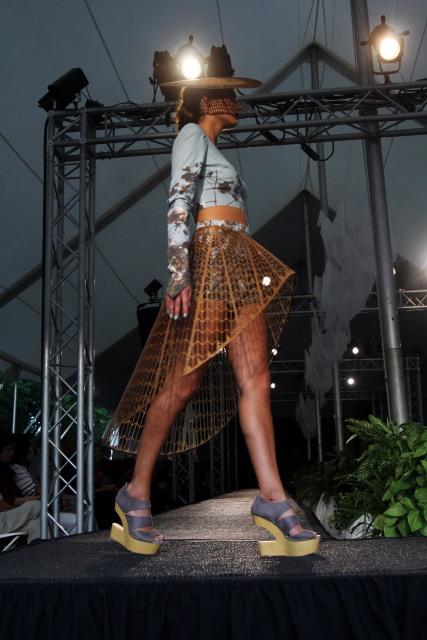 The N.C. State fashion show Art 2 Wear took place in the Court of North Carolina Thursday, April 25, 2013.