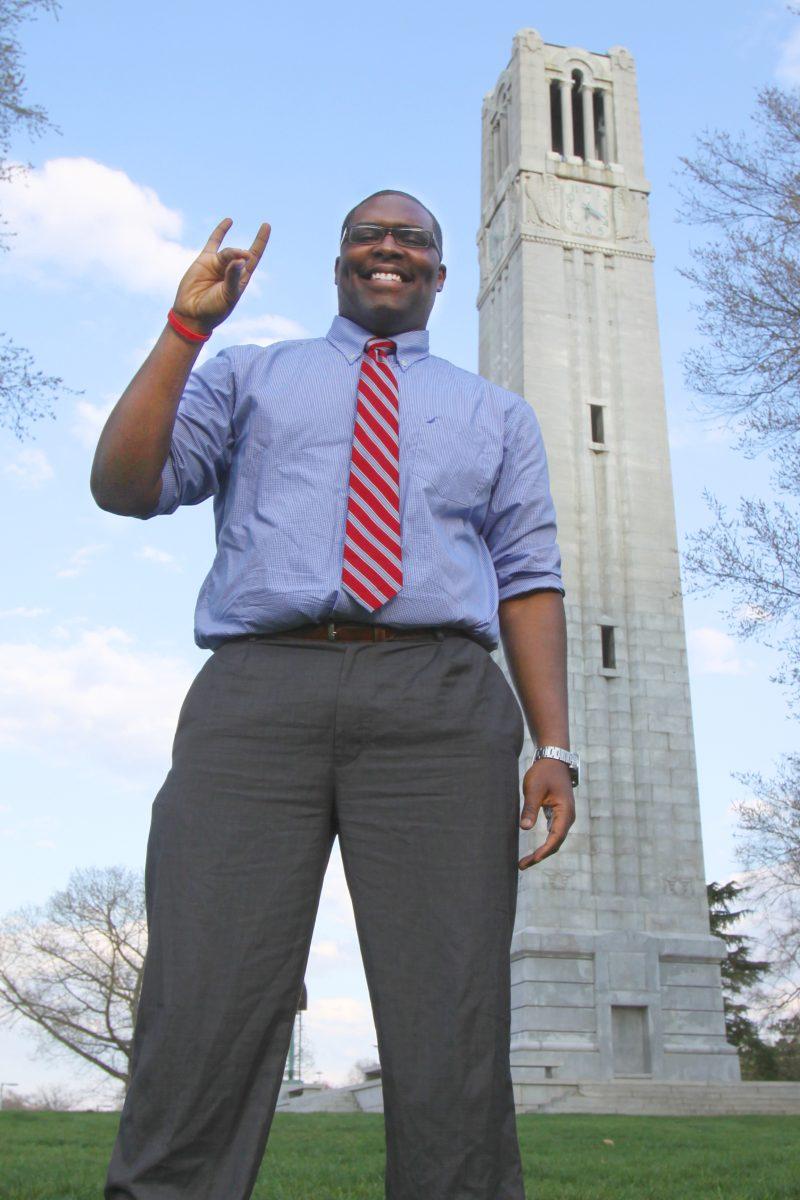 Newly elected Student Body President Matthew Williams