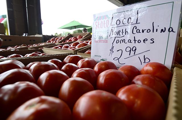 The Raleigh Farmers Market is 30,000 square feet of fresh North Carolina produce, plants and other specialty items produced on Triangle farms.