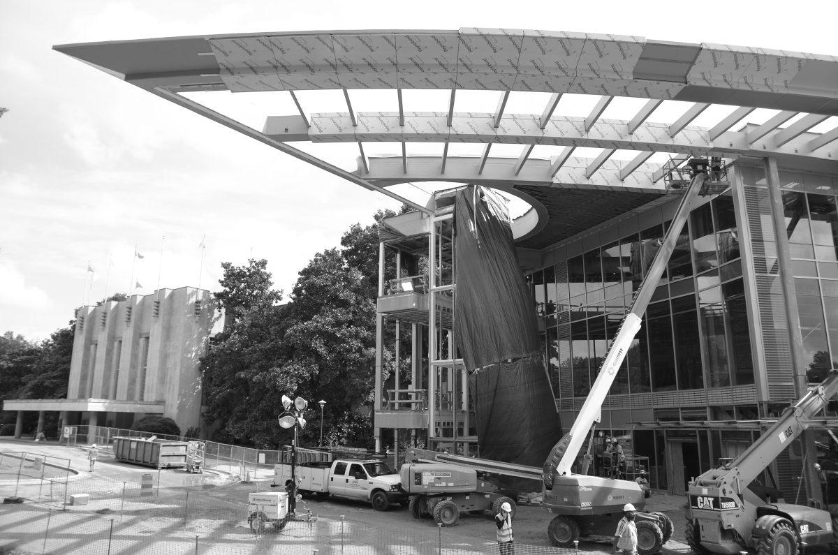 Ongoing university construction goes green