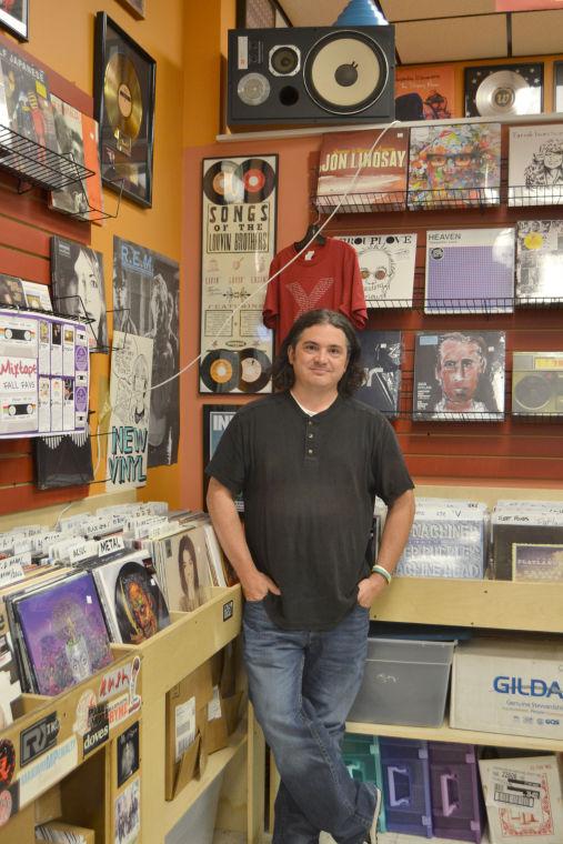 Schoolkids Records owner Stephen Judge (above) began working at the record store in 1990. He has run the store since buying it in April 2012. Schoolkids will move to Mission Valley shopping center in January after 40 years of business on Hillsborough Street.&#160;