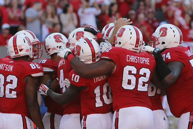 N.C. State defeats Central Michigan 48-14 in Carter-Finley Stadium Saturday, Sept. 28, 2013.