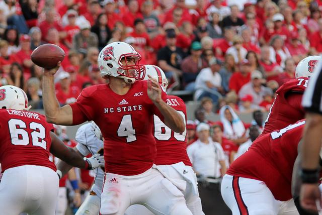 N.C. State defeats Central Michigan 48-14 in Carter-Finley Stadium Saturday, Sept. 28, 2013.