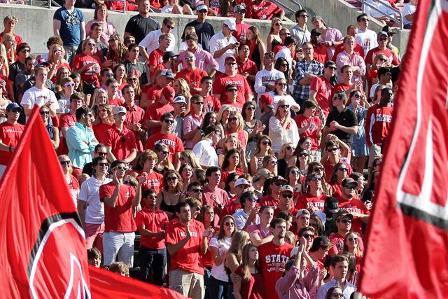 N.C. State defeats Central Michigan 48-14 in Carter-Finley Stadium Saturday, Sept. 28, 2013.