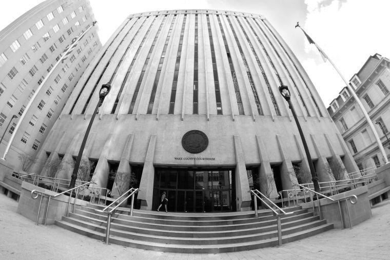 A lawsuit has been filed in regards to the sale of the Hoffman Forest. The lawsuit was filed at the Wake County Courthouse. Photo taken on Sept. 30, 2013.