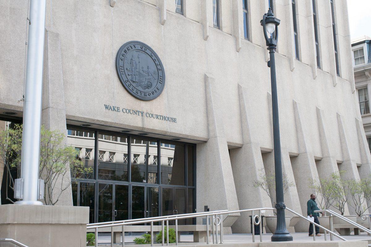 A lawsuit has been filed in regards to the sale of the Hoffman Forest. The lawsuit was filed at the Wake County Courthouse. Photo taken on Sept. 30, 2013.
