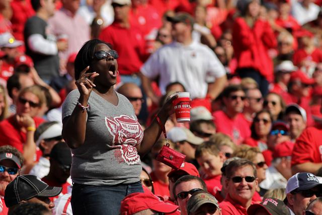N.C. State falls to rival North Carolina at Carter-Finley Stadium Saturday, Nov. 2, 2013. The Tar Heels defeated the Wolfpack 27-19.