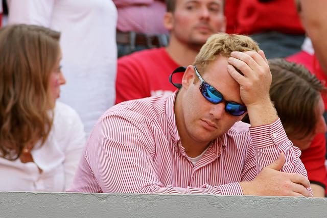 N.C. State falls to rival North Carolina at Carter-Finley Stadium Saturday, Nov. 2, 2013. The Tar Heels defeated the Wolfpack 27-19.