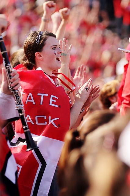 N.C. State falls to rival North Carolina at Carter-Finley Stadium Saturday, Nov. 2, 2013. The Tar Heels defeated the Wolfpack 27-19.