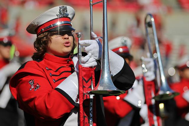 N.C. State falls to rival North Carolina at Carter-Finley Stadium Saturday, Nov. 2, 2013. The Tar Heels defeated the Wolfpack 27-19.
