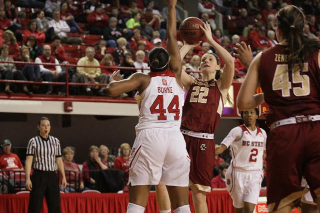 No. 23 N.C. State remains undefeated at home with an 86-75 defeat of Boston College in Reynolds Coliseum Thursday, Jan. 23, 2014. The Wolfpack has improved to 17-3 on the season, equaling last season's win total.