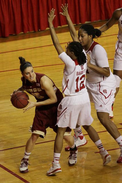 No. 23 N.C. State remains undefeated at home with an 86-75 defeat of Boston College in Reynolds Coliseum Thursday, Jan. 23, 2014. The Wolfpack has improved to 17-3 on the season, equaling last season's win total.