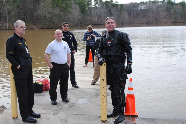 The N.C. State Polar Plunge took place at Lake Raleigh Saturday, Feb. 22, 2014. Participants braved the frigid water to raise money for the North Carolina Law Enforcement Torch Run for Special Olympics.