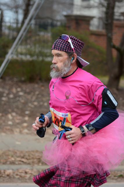 Approximately 7,700 runners participated in the 10th annual Krispy Kreme Challenge in Raleigh Saturday, Feb. 8, 2014. The event raised $200,000 for the North Carolina Children's Hospital.