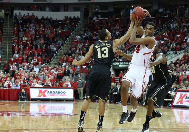 N.C. State defeats rival Wake Forest, 82-67, in PNC Arena Tuesday, Feb. 11, 2013.