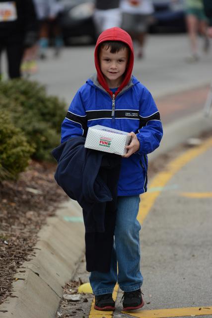 Approximately 7,700 runners participated in the 10th annual Krispy Kreme Challenge in Raleigh Saturday, Feb. 8, 2014. The event raised $200,000 for the North Carolina Children's Hospital.