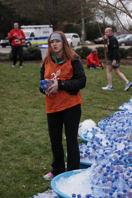 Approximately 7,700 runners participated in the 10th annual Krispy Kreme Challenge in Raleigh Saturday, Feb. 8, 2014. The event raised $200,000 for the North Carolina Children's Hospital.