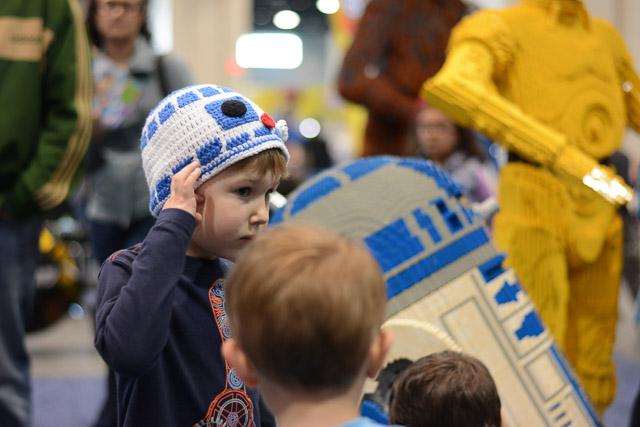 Families and children assembled Saturday at the Raleigh Convention Center at the LEGO KidsFest. The LEGO Fest featured a LEGO Model Museum of characters from fiction. Also featured was a brick pile for children to dive in and put bricks together. Two LEGO Master Builders, Steve Gerling and Chris Steininger, were present to teach tools of the trade that they have learned through their years of building with LEGOs. Gerling and Steininger built most of the models displayed in the Model Museum. As visitors exited the LEGO Fest, they had the opportunity to build a section of the United States and have it placed on a 65 feet long by 45 feet wide. Visitors could view this visitor-made model from a balcony.