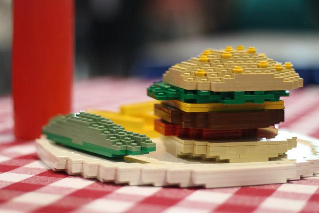 Families and children assembled Saturday at the Raleigh Convention Center at the LEGO KidsFest. The LEGO Fest featured a LEGO Model Museum of characters from fiction. Also featured was a brick pile for children to dive in and put bricks together. Two LEGO Master Builders, Steve Gerling and Chris Steininger, were present to teach tools of the trade that they have learned through their years of building with LEGOs. Gerling and Steininger built most of the models displayed in the Model Museum. As visitors exited the LEGO Fest, they had the opportunity to build a section of the United States and have it placed on a 65 feet long by 45 feet wide. Visitors could view this visitor-made model from a balcony.