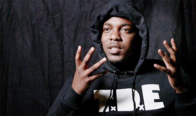 Kendrick Lamar, an American hip-hop recording artist, speaks in the The Hip-Hop Fellow, which was featured in the Full Frame Documentary Film Festival in downtown Durham.&#160;