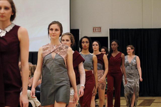 The annual Art2Wear fashion show took place in Talley Student Union Friday, April 26, 2014. The show was planned to take place outside, but was moved indoors due to inclement weather.
