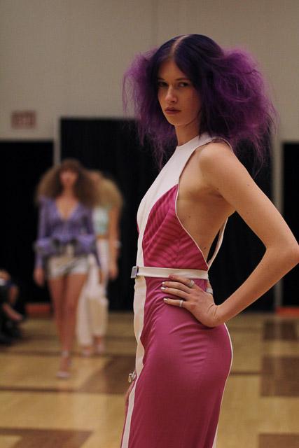 The annual Art2Wear fashion show took place in Talley Student Union Friday, April 26, 2014. The show was planned to take place outside, but was moved indoors due to inclement weather.