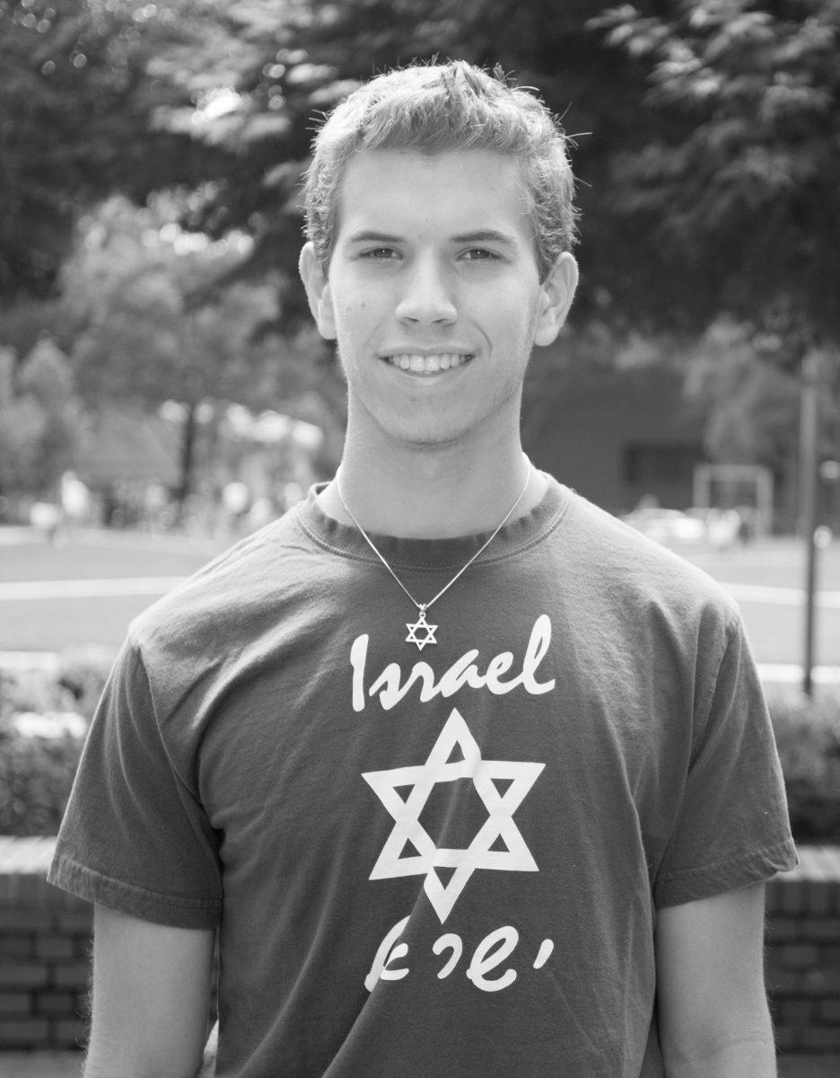 Jeremy Mason, a freshman in First Year College, went on a free trip to Israel, but did not know that he would be arriving during the hight of the political struggle between Israel and Palestine.