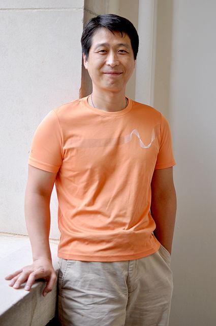 Giyoung Kim is a Ph.D. candidate in the Operations Research Department. He has written a letter to the Editor suggesting that the Wolfline buses should play music. Photo by Elizabeth Davis
