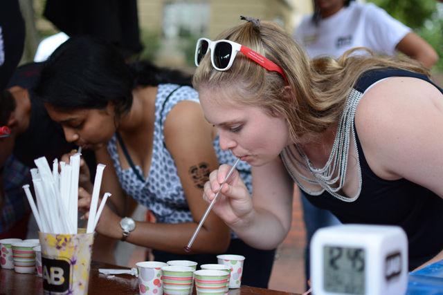 More than 55,000 people made it out to Hillsborough St. Saturday to celebrate the third annual Packapalooza street festival. &#160;Visitors had the opportunity to visit craft booths, meet Wolfpack athletes, tour the Belltower, taste a variety of street foods, and watch live musical performances.