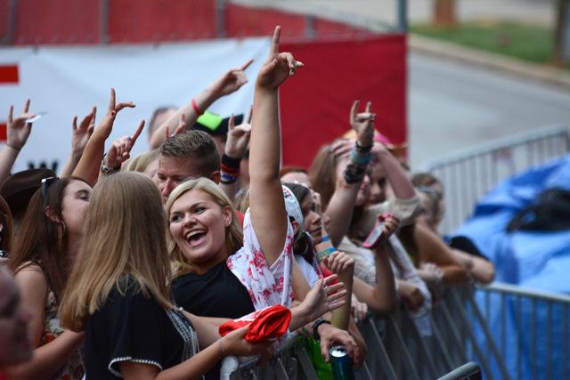 More than 55,000 people made it out to Hillsborough St. Saturday to celebrate the third annual Packapalooza street festival. &#160;Visitors had the opportunity to visit craft booths, meet Wolfpack athletes, tour the Belltower, taste a variety of street foods, and watch live musical performances.