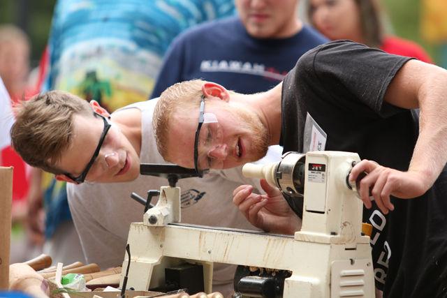 More than 55,000 people made it out to Hillsborough St. Saturday to celebrate the third annual Packapalooza street festival. &#160;Visitors had the opportunity to visit craft booths, meet Wolfpack athletes, tour the Belltower, taste a variety of street foods, and watch live musical performances.