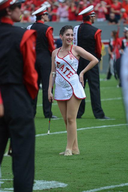 The N.C. State Wolfpack defeated the Georgia Southern Eagles, 24-23, in their season opener in Carter-Finley Stadium Saturday, Aug. 30, 2014.