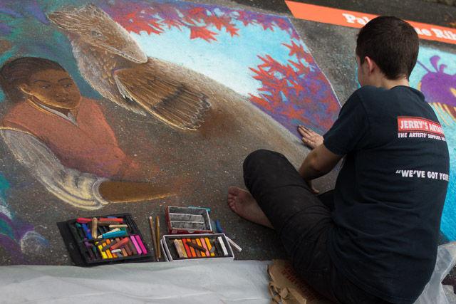 SPARKcon returned to downtown Raleigh for the ninth consecutive year this weekend. The art and design festival is produced by Visual Art Exchange, a non-profit devoted to promoting the visual arts in North Carolina.
